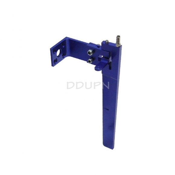 Medium Boat Aluminum Rudder Blue