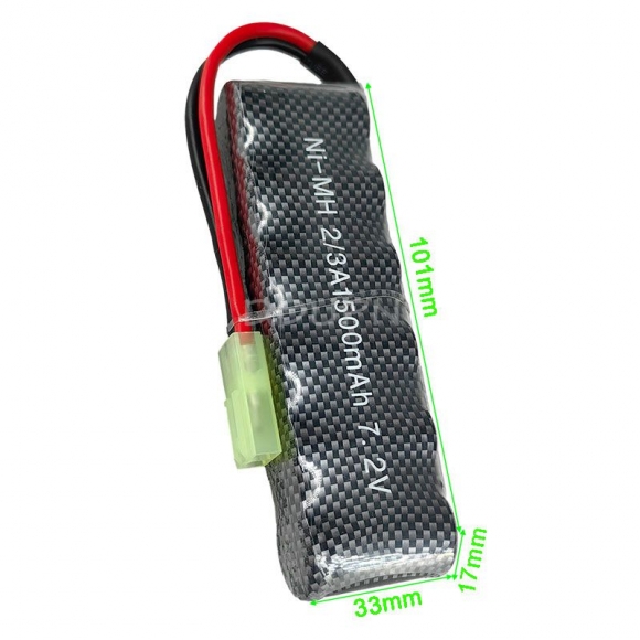 HSP part 28408 NiMH Battery 7.2V 1500mAh EL2P plug