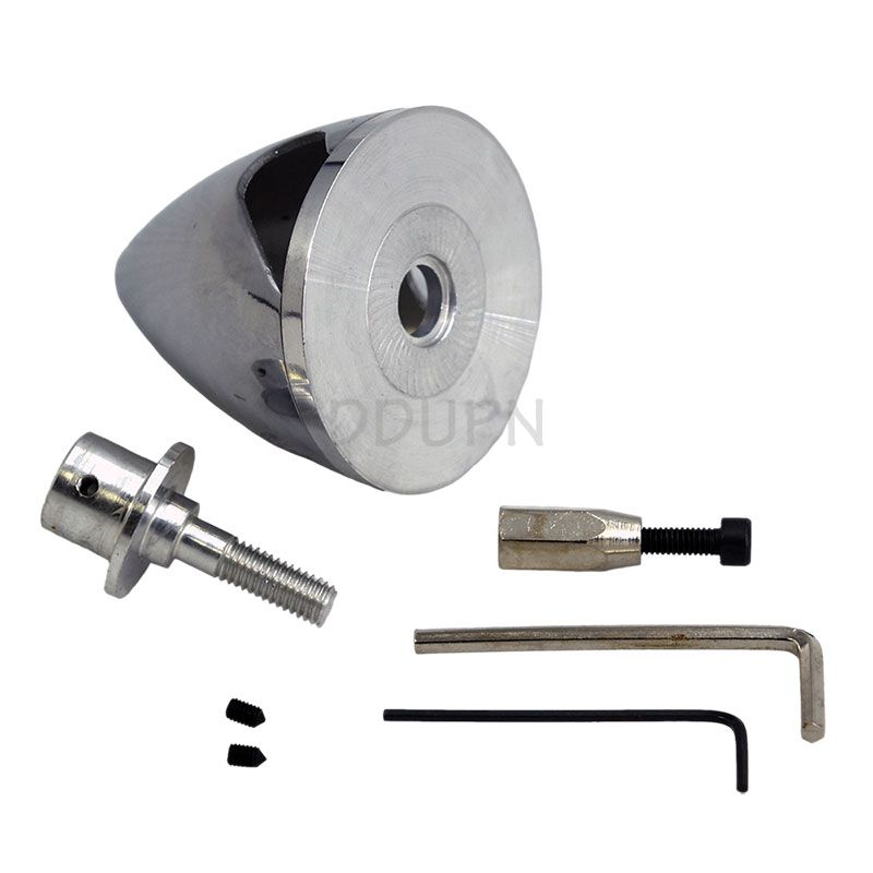 3 Bladed 2in /51mm Alloy Spinner for 3mm Shaft Motor