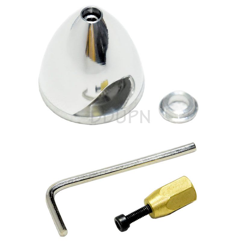2 Bladed 1.25in /32mm Alloy Spinner for 5mm Shaft Nitro Engine